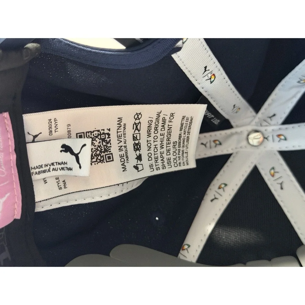 Puma x Arnold Palmer API Crafted Cap 026307 Deep Navy Umbrella Logo OSFA NWT